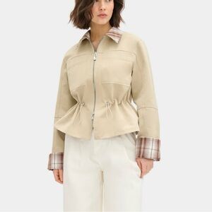 ALIGNE MAVIS REVERSIBLE CHECK JACKET